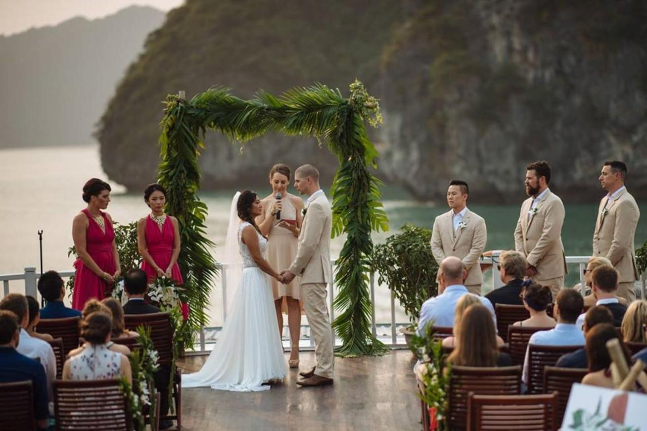 Hotel Indochina Sails Ha Long Bay Exterior foto