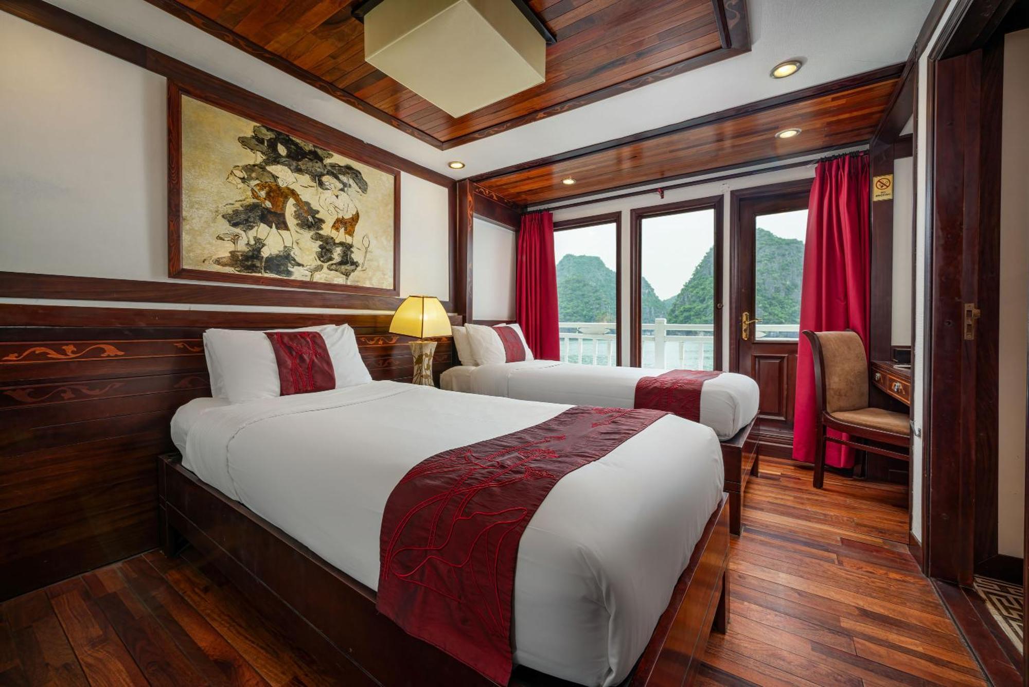 Hotel Indochina Sails Ha Long Bay Exterior foto