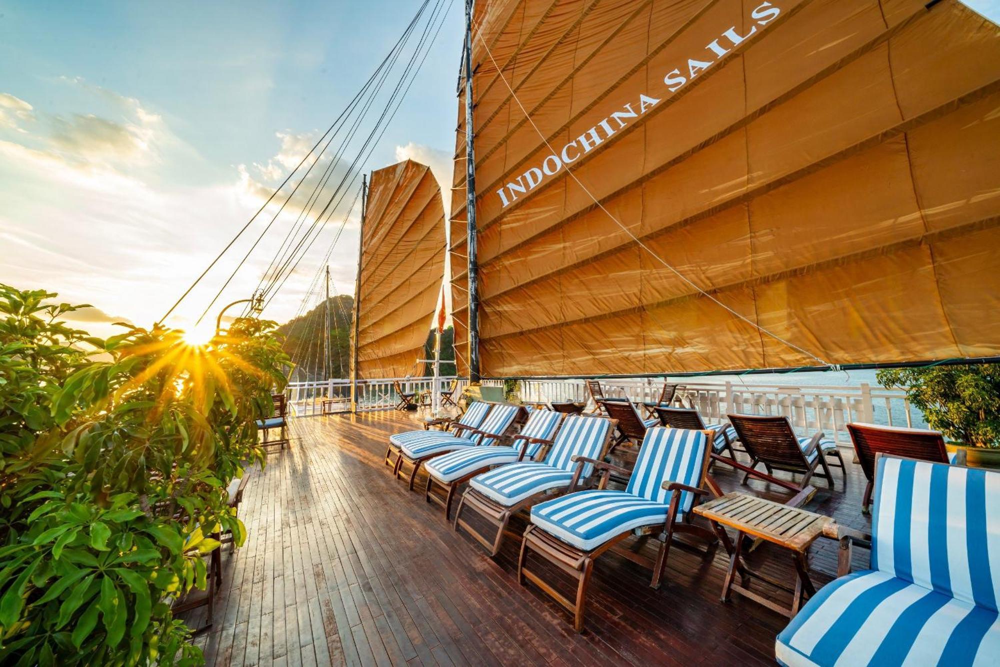 Hotel Indochina Sails Ha Long Bay Exterior foto