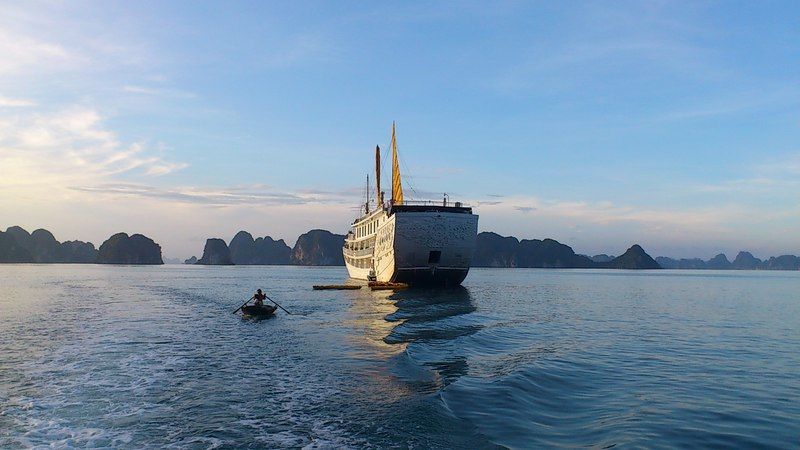 Hotel Indochina Sails Ha Long Bay Exterior foto